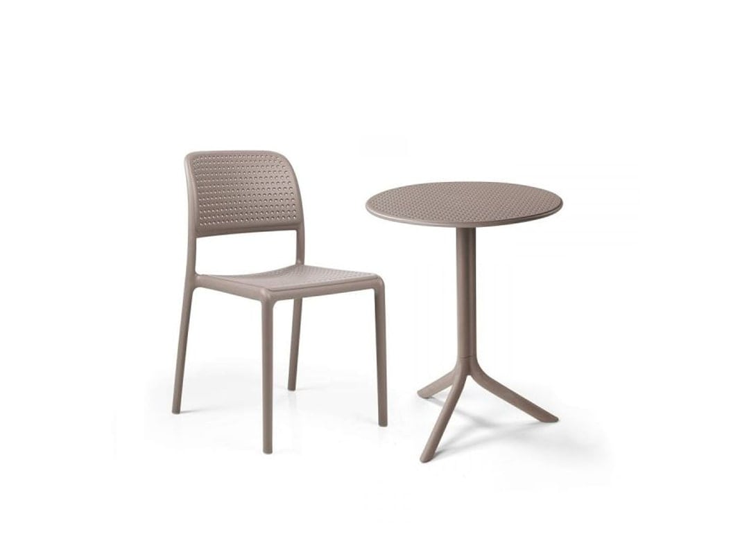Những mẫu bàn ghế cafe đẹp Bora Bistrot và bàn Step